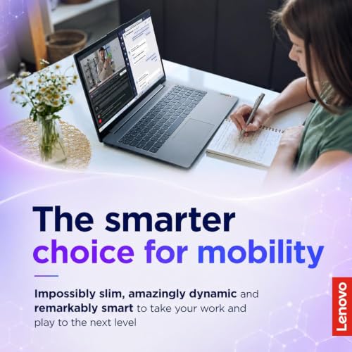 Image of Lenovo IdeaPad Slim 3i • 15.6 inch FHD Laptop with Microsoft 365 Included • Intel N100 • 4GB DDR5RAM • 128GB SSD • Windows 11
