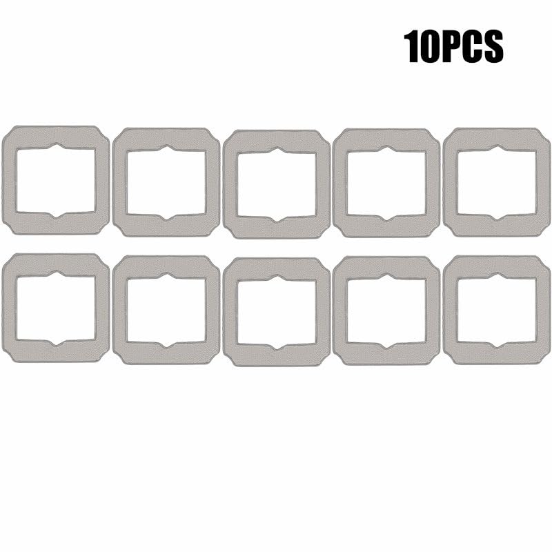Compatibile Con Ecovacs Panni Pulizia Vetri Ultrafini WINBOT MINI | Microfibra densa rimuove macchie vetrate senza aloni d'acqua(10PCS)