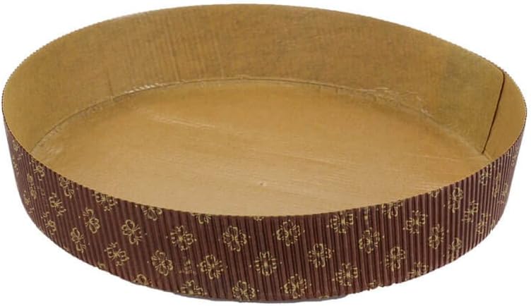 MB240/45 Paper Baking Pan 9.5 Inch Bottom Diameter x 1.75 Inch High - Case of 300