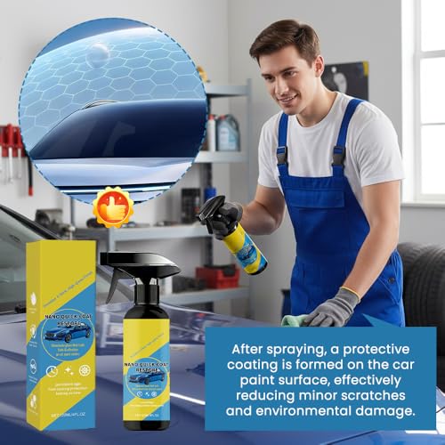 Spray de lavado sin agua para autos 3PCS miniatura 5