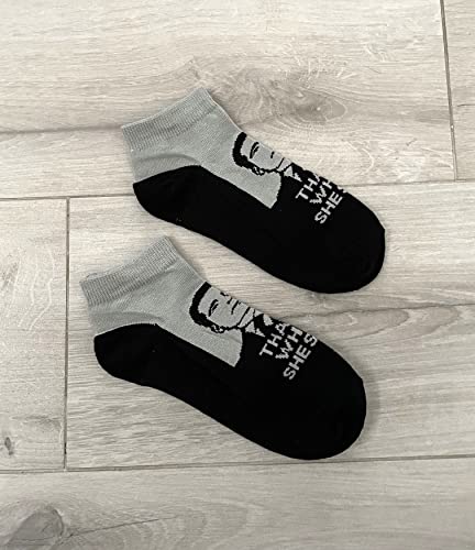 Image of Balanced Co. That's What She Said Ankle Socks Michael Scott No-Show Socks Low-Cut Socks (2 Pack)