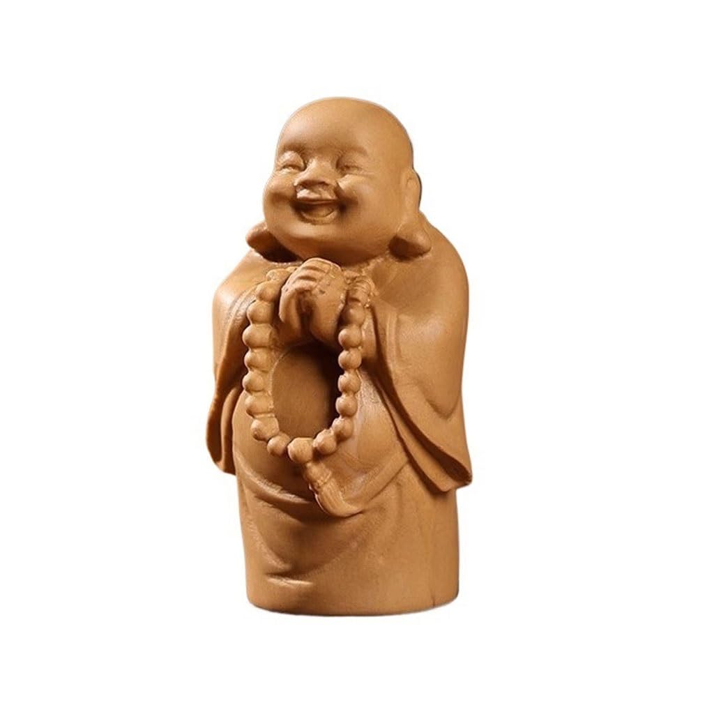 ENGENDER Kung Fu Tea Pet Household Tea Table Decoration Ornaments Creative Handmade Maitreya Buddha Decorative Pet