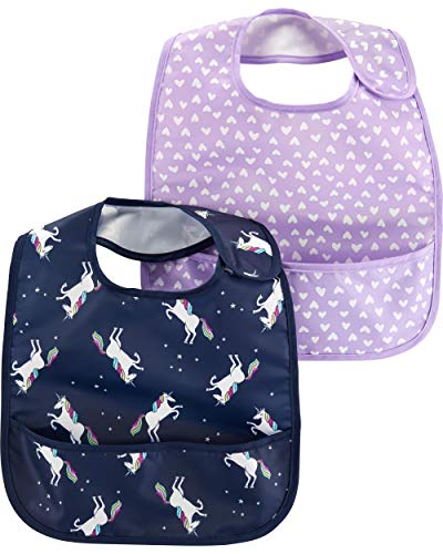 2-Pack Unicorn & Hearts Water Resistant