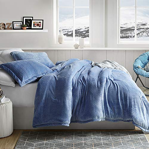Byourbed Coma Inducer Queen Comforter - Oversized Queen XL - Frosted - Pacific Blue