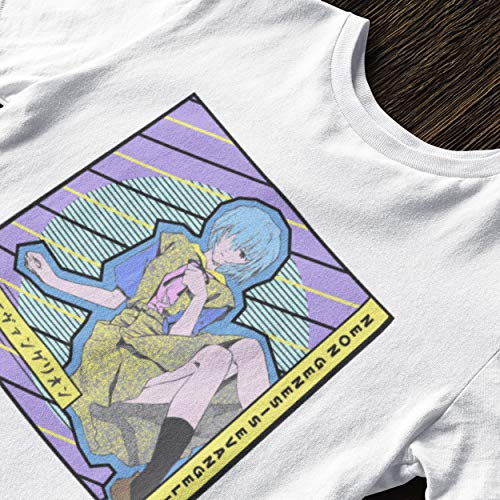 Neon Genesis Evangelion shirt, Rei Ayanami T-shirt, Aesthetic Tee, Vaporwave, Evangelion shirt, Shinji Ikari, Anime Tee, Rei, Asuka