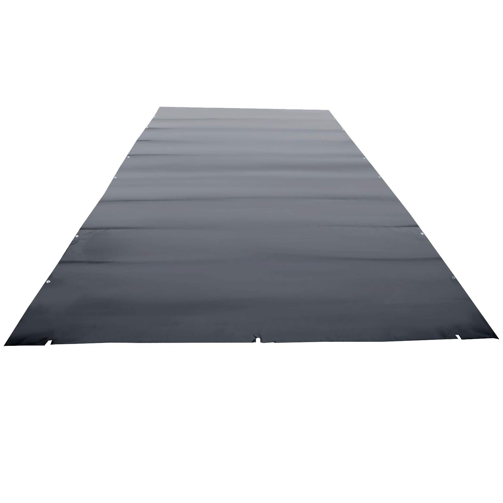 VEVOR Pool-Sicherheitsabdeckung, Passend für Rechteckige, Eingelassene Pools (3,66x6,7 m), Winterabdeckplane mit Ablauflöchern, robuste PVC-Poolabdeckung für Schwimmbecken, Sicherheitsabdeckung