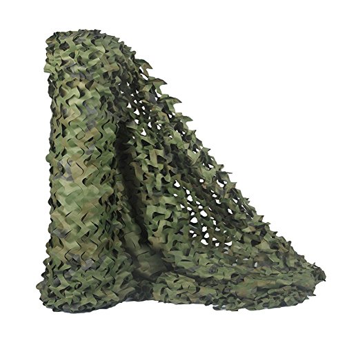 KSS Camo Tarnnetz - Ideal als Sonnenschutz Tarnung Sichtschutz - Für Garten Camping Freizeit Tierbeobachtung Bars und…