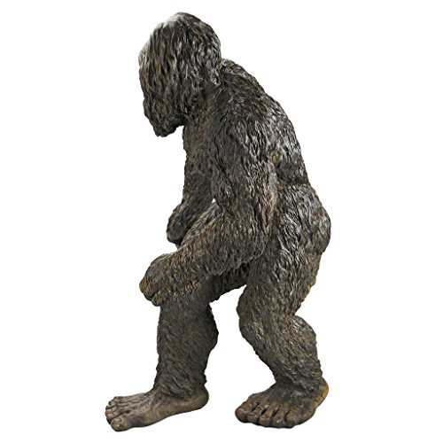 Design-Toscano-Bigfoot-the-Yei-IndoorOutdoor-Garden-Statue-Cryptid-Sculpture-Large-28-Inch-Tall-Cast-Stone-Resin-Brown-Finish Design Toscano Bigfoot the Yei IndoorOutdoor Garden Statue Cryptid Sculpture Large 28 Inch Tall Cast Stone Resin Brown Finish
