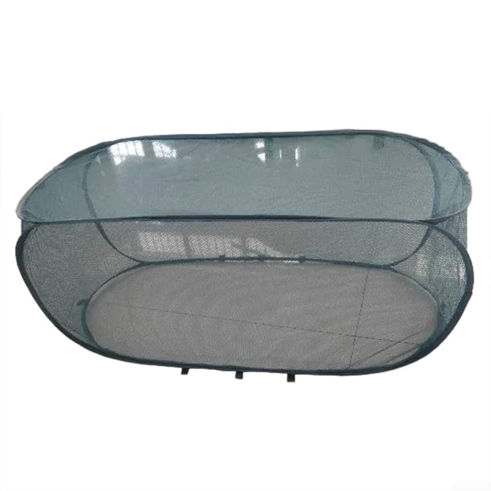 Vootnifig Mesh Plant Protection Cover with Ground Spikes for Garden Vegetables Flowers, Weather Shield Sun Shade Tunnel Net for Outdoor Growing, Multi Size(99 * 40 * 45cm)