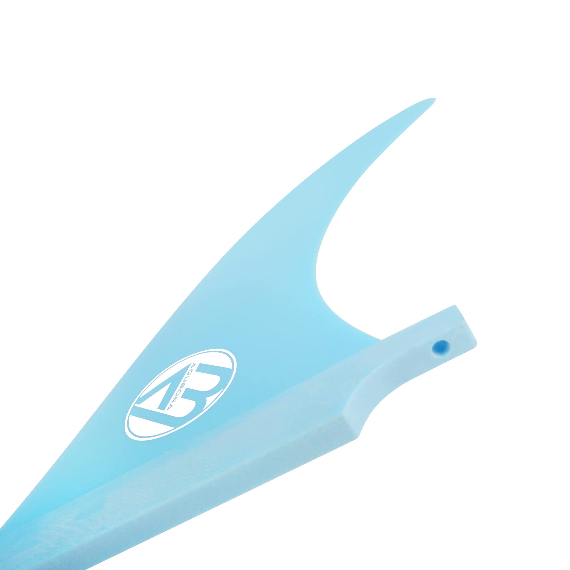 AQUBONA Surfboard Longboard Fin 7 8 9 10 Inch Single Fin - Center