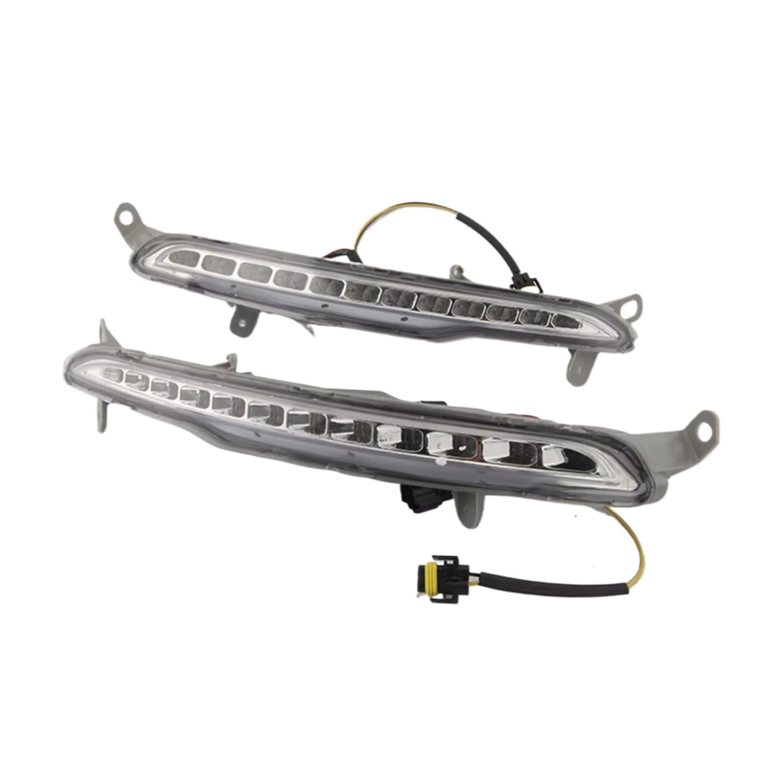 Front Fog Lights For KIA For Optima For K5 2010 2011 2012 2013 Daytime Running Lights Fog Head Lamp Cover Front Bumper Black Bezel Covers Car DRL