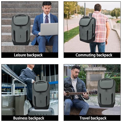 Image of Wesley Rover Pro Series Smart Tech Anti-Theft Laptop Backpack With USB-A & C Type Charging, Internal Organiser Water-Resistant Scratch-Resistant /Business /College /Office bag fits laptop upto 16 inch