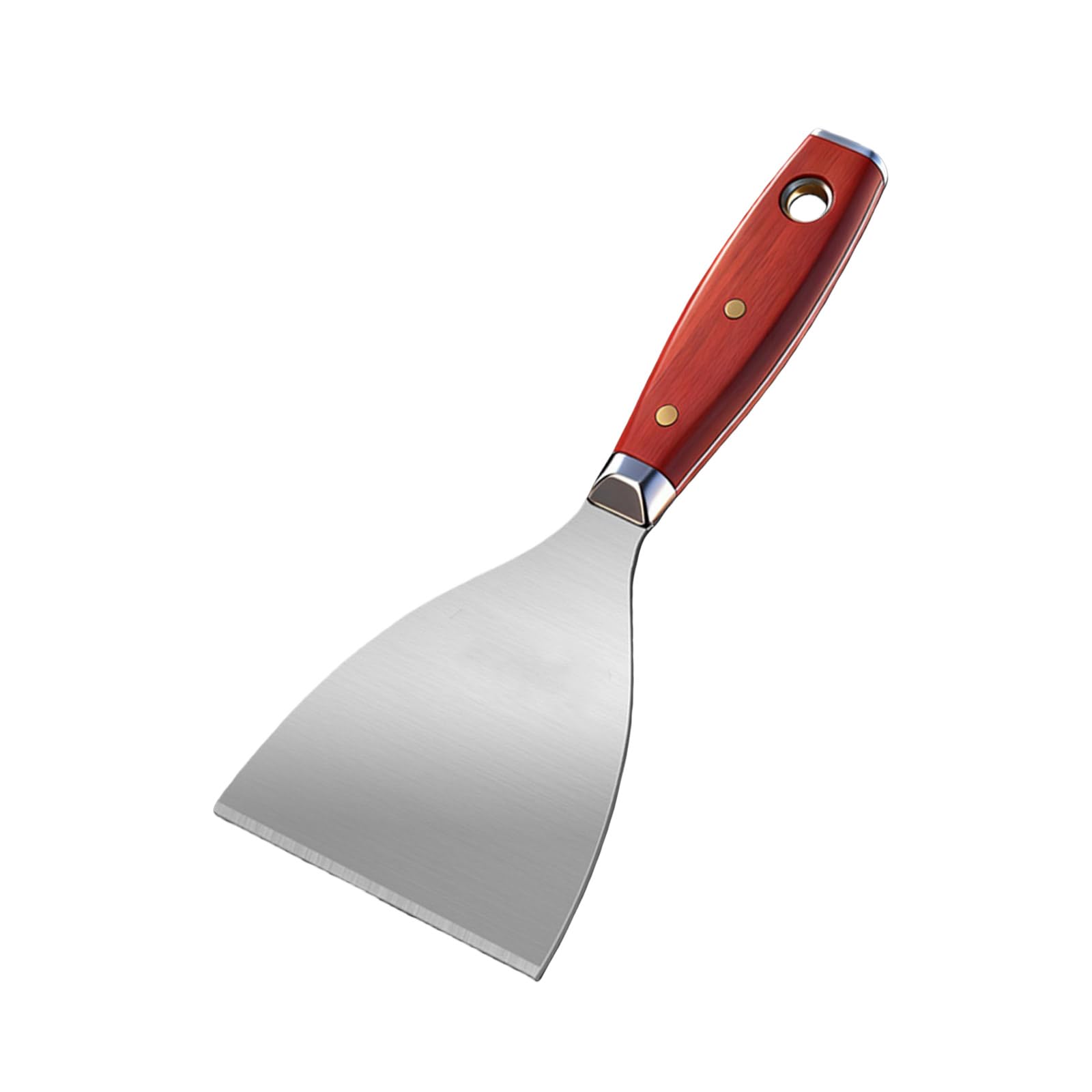 Tsophreniq Headed Stainless Steel Trowel， Polishing Masonry Tool, Paint & Plaster Flat Pool Finishing Trowels Drywalls