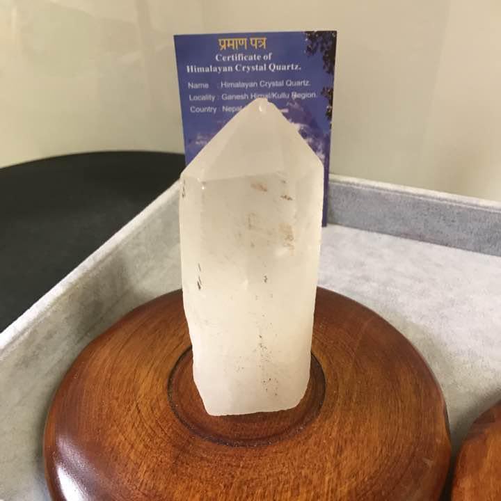 ☆特選オンリー1☆クリスタルチューナー【ヒマラヤ水晶六角柱セット