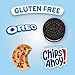 OREO Chocolate Sandwich Cookies & CHIPS AHOY! Chocolate Chip Cookies Gluten Free Cookies Variety Pack, 20 Snack Packs