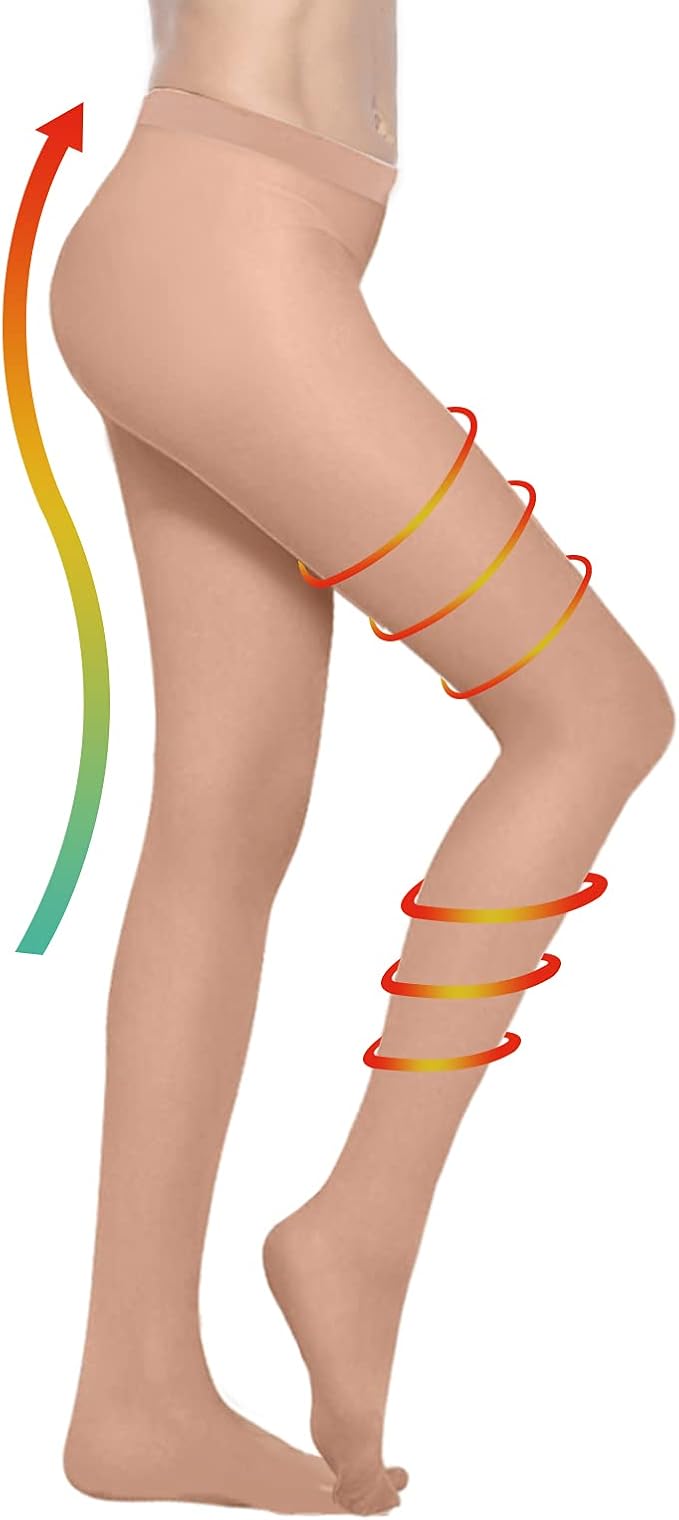 Compression Pantyhose 20 30 mmHg Compress Stockings Women