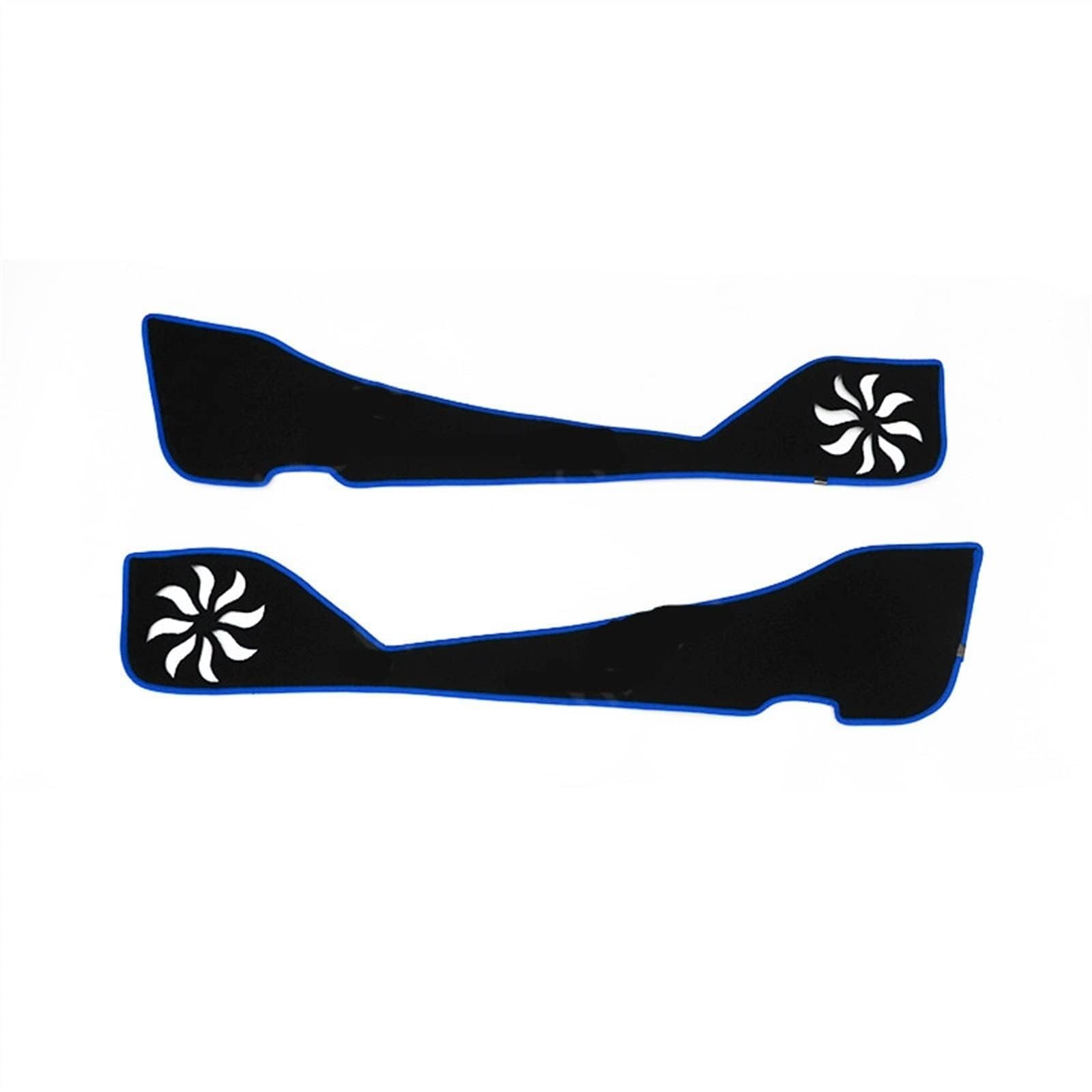 Protection de porte anti coup de pied VW Scirocco bleu 2013-2016