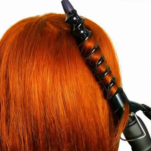 Image of 32mm /1.25 inch Ceramic Curling Iron for Bouncy Curls and Waves - Dual Voltage for Travel, Long Barrel for Short and Long Hair
