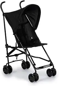 Carrinho de Bebê Cosco Kids, Skinny, Preto