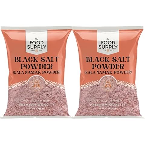 Black Salt 2x100g, Pure Kala Namak Powder Cover