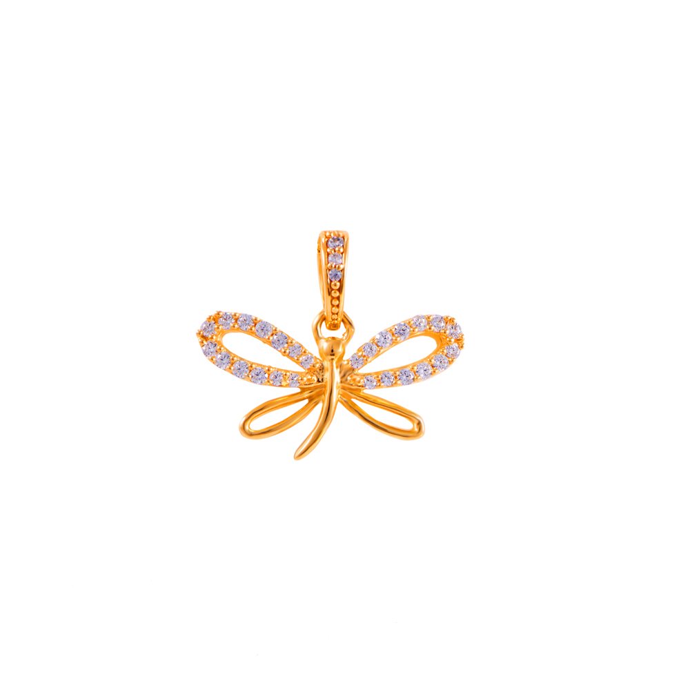 joyalukkas Impress Collection 22k Yellow Gold Pendant-picture-44