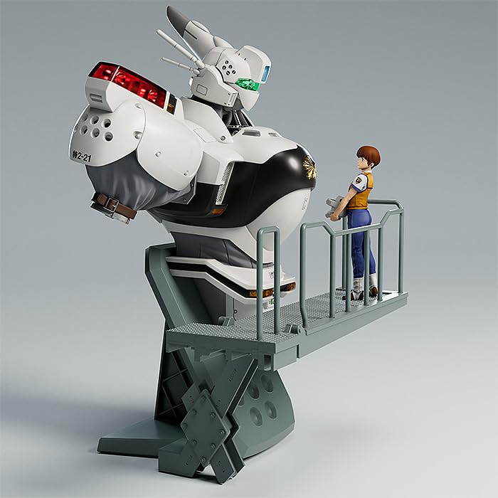 Modelo Mobile Police Patlabor Noa Izumi con Alphonse miniatura 3