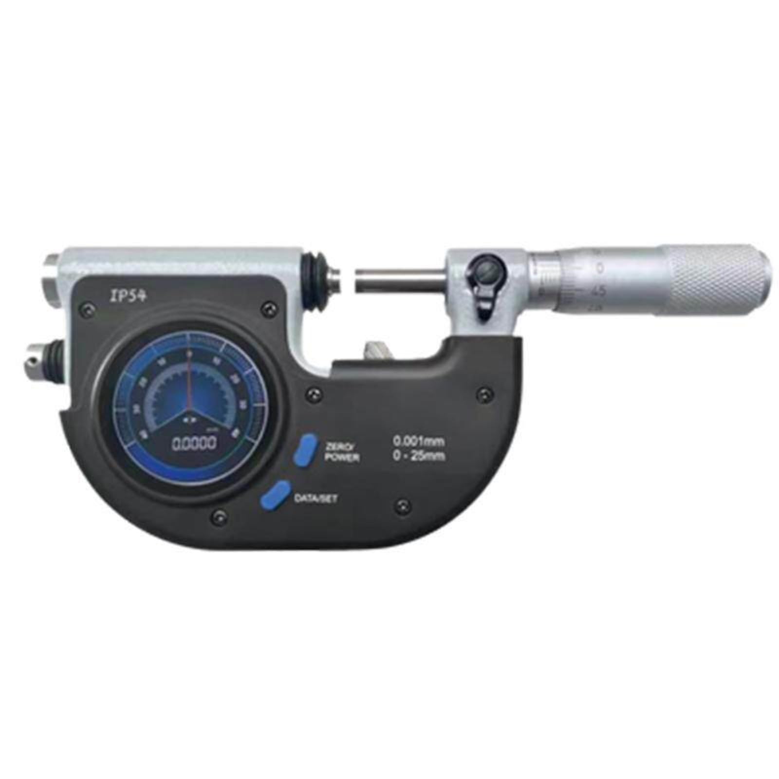 Micrómetro exterior digital, 270-81-000, HEIGHT / 0.0001MM, 0-25 mm