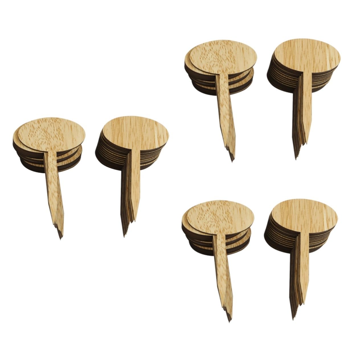 Kisangel 150pièces Étiquettes De Plantes Marqueurs Pour Fleurs Accessoires Pratiques Pour Jardinage Et Décoration De Plantes