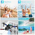 Drone with Camera for Beginners,Mini Drone with Brushless Motor,2 Batteries,One Key Take Off/Land,360 Flips, Waypoint Fly, Altitude Hold,Foldable Drone for Adults - Image 4