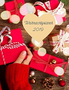 Weihnachtsplaner 2019 : Urlaubsplaner 2019, Papier Weihnachtskalender , Weihnachtsgeschenk Geschenkidee, Einkaufsliste