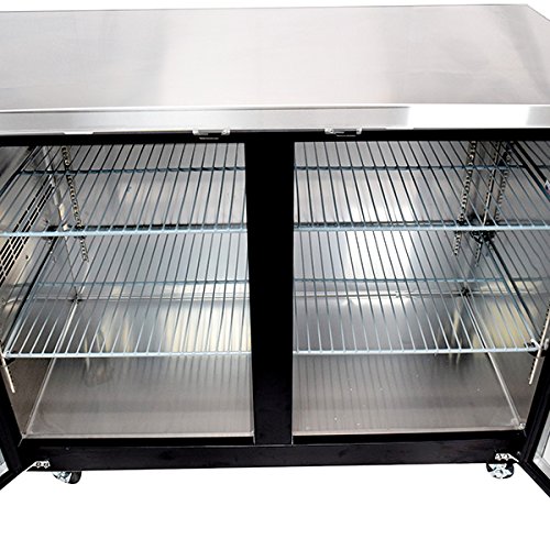 SABA 69" Two Glass Door Back Bar Cooler on Fridge.com - View 2