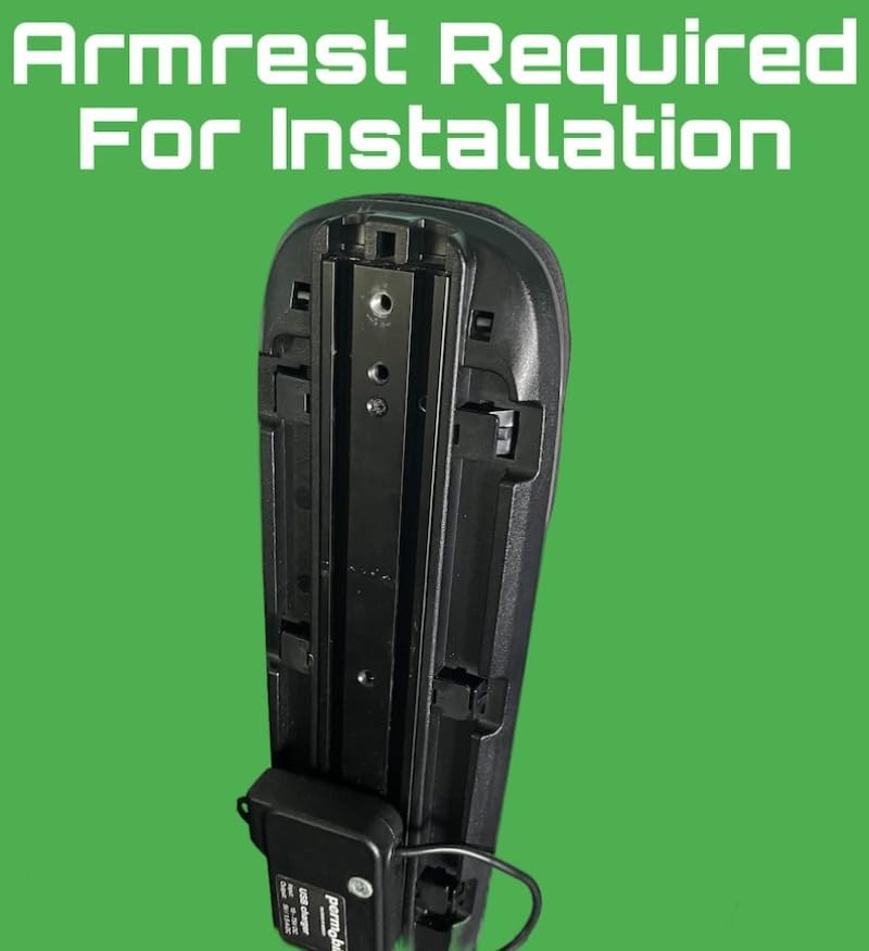 Tray Table for Permobil Power Wheelchair Compatible with M300, M3, M1, F3, F5 & K300 Ps Models, Slide-On Design for Standard Armrest with Track Rails, Compact 5.91