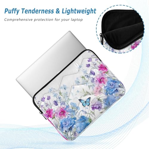 Funda para portátil Rustic Wildflowers 13-14 pulgadas impermeable miniatura 5