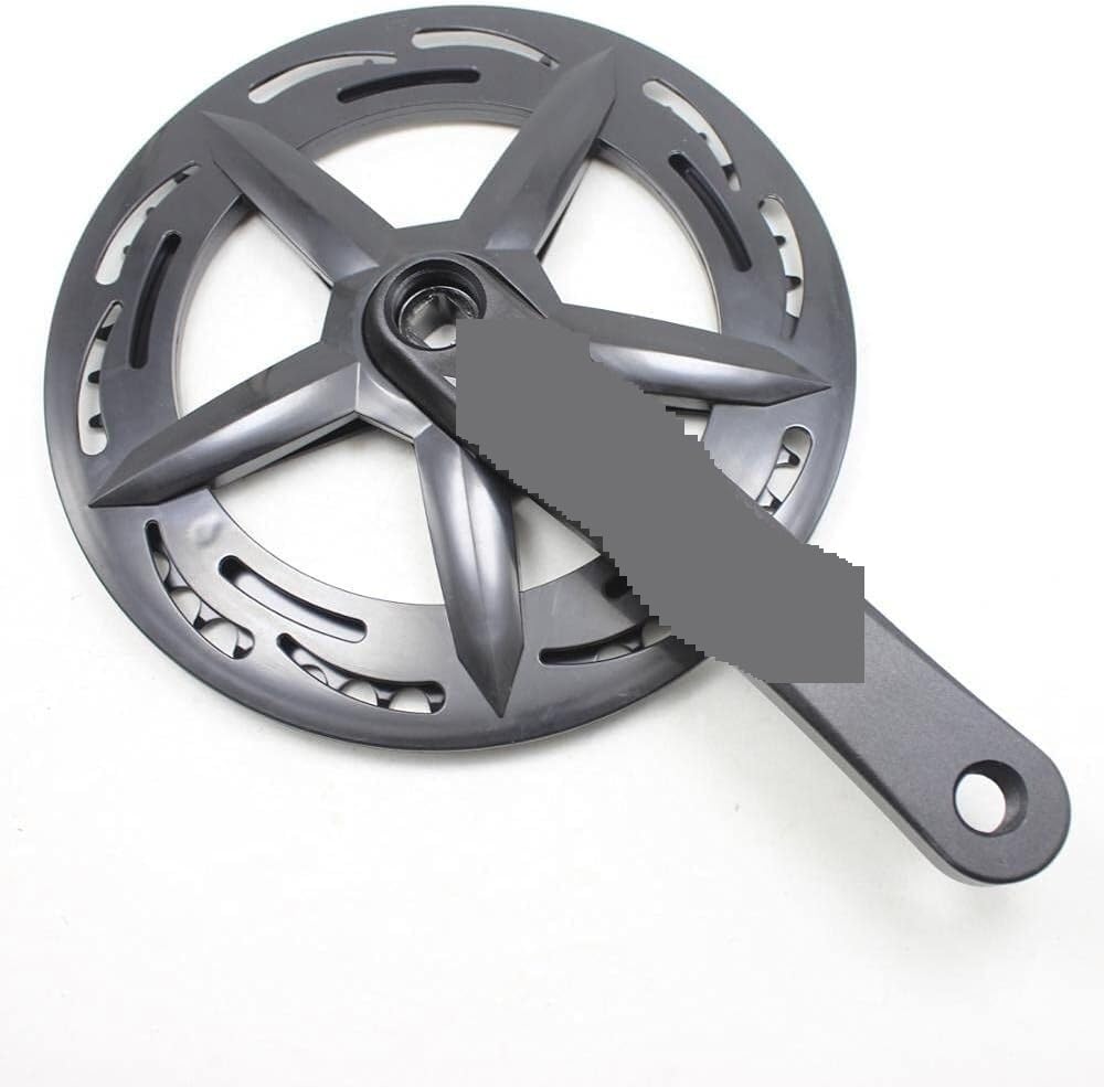 Zxdgsdrdtw One Color Crankset Mtb Bicycle Crank 6/7/8 Speed Mountain Bike 46T