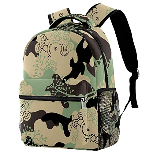 Sac de voyage à l'épaule kaki et multicolore idéal pour weekend et sorties