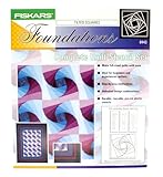 Fiskars Complete Quilt Stencil Set, Includes Twisted Log Cabin Pattern