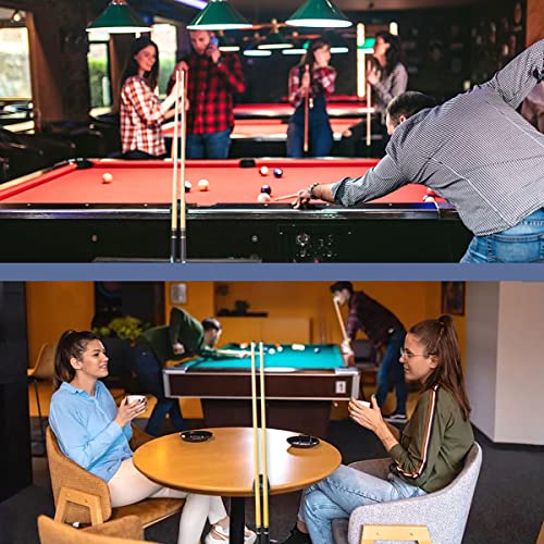 image for TORPSPORTS Pool Cue Holder,2 Cue Portable Pool Stick Holder for Table,