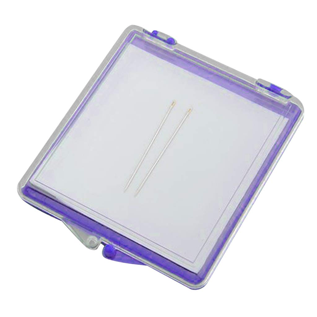 10 Set Magnetische Nähnadeln Kissen Nadel Nadelkissen Nähhalter Aufbewahrung Lila