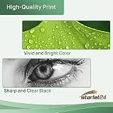 Starlet24 405XL czarne tusze do drukarki, kompatybilne z tuszem Epson 405XL, czarne, do Workforce Pro WF-4820 WF-3820 WF-4830 WF-7840 WF-7830 WF-4825DWF WF-3825 WF-7835 (4 sztuki)