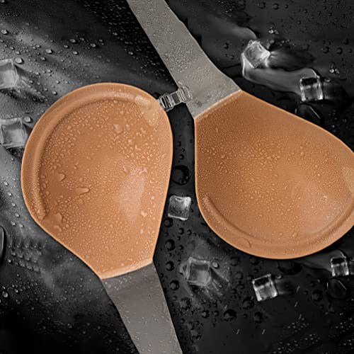 Sticky Bra Invisilift Strapless Adhesive - Push Up Bra For Big Busted Women Lift Up Bra For Backless Dress G Nude #TOP5