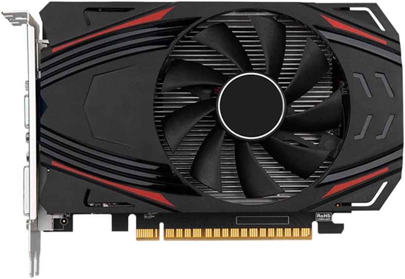 MAKIVI 1 個 GTX750TI DDR5 4GB グラフィックス カード 128 ビット 28Nm PCle X16 3.0