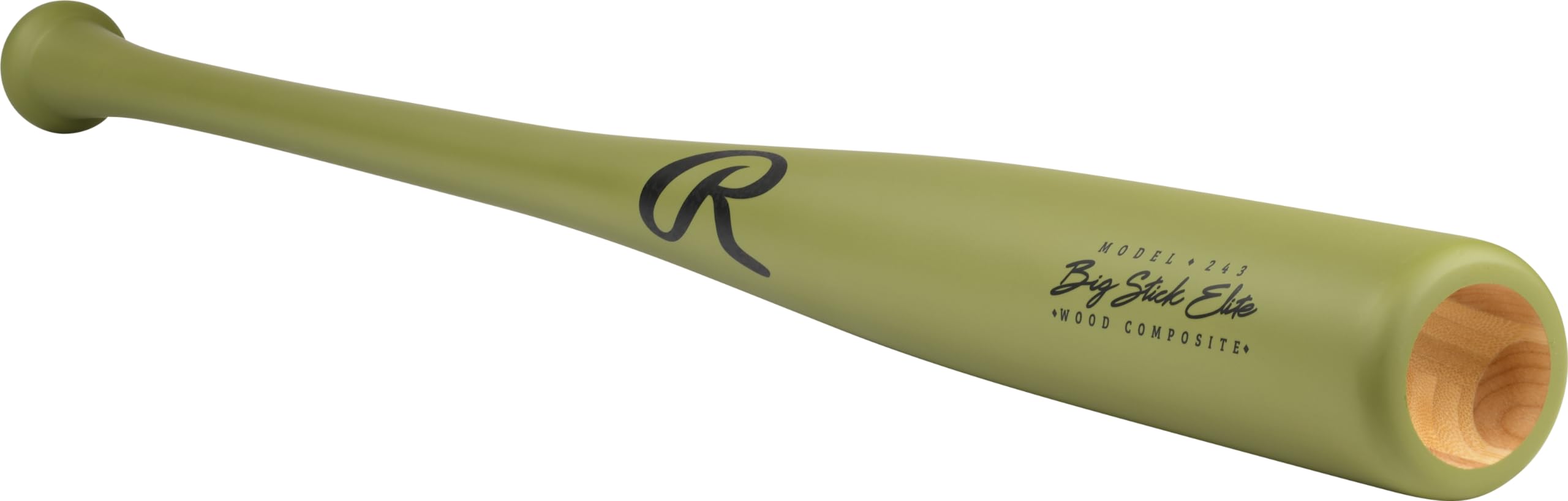 Rawlings | mazza da baseball in legno Big Stick Elite | Gioventù - Profilo 151Y | Composito acero/bambù - 32