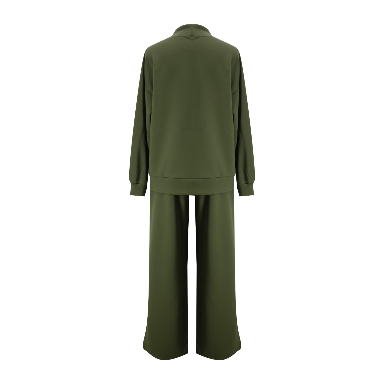 Tuta da jogging da donna, set da 2 pezzi, abbigliamento da corsa, autunno/inverno, felpa con cappuccio e pantaloni sportivi con tasche e coulisse, tinta unita, elasticizzata, per sport all'aria aperta