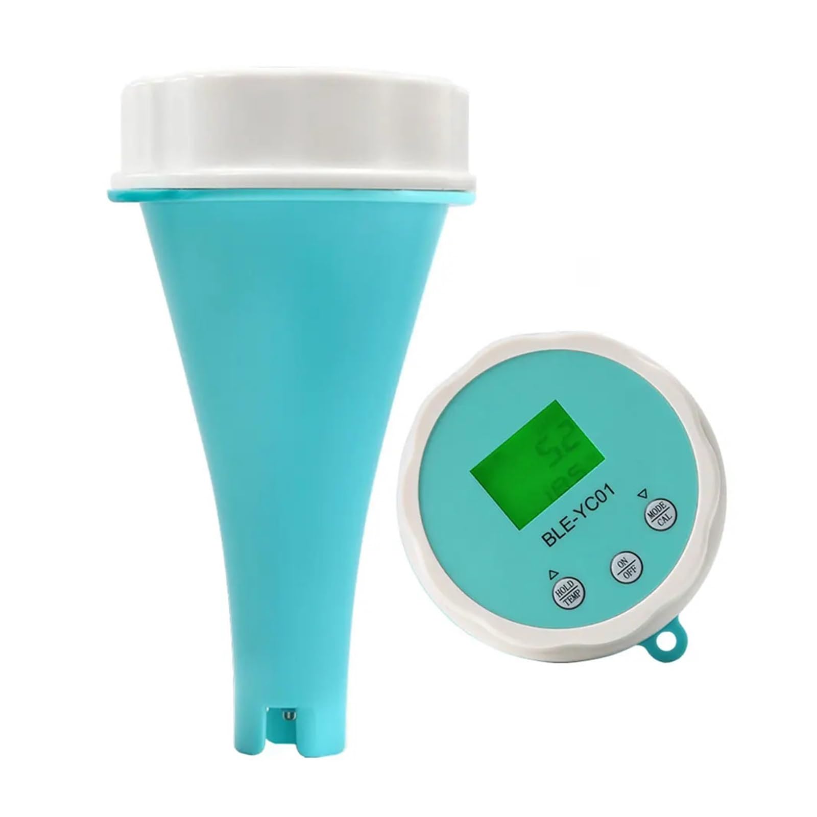 Analizador de agua piscina flotante inteligente 6 en 1, aplicación monitorización línea, medidor calidad del, Bluetooth, pH, CL, TDS, EC, ORP y temperatura