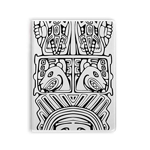 Carnet de notes indien abstrait de haute qualité avec couverture souple et papier velouté