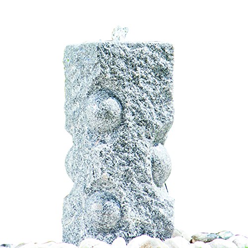 Preisvergleich Produktbild Heissner 016923-00 Granit-Brunnen-Set Pistacho mit LED