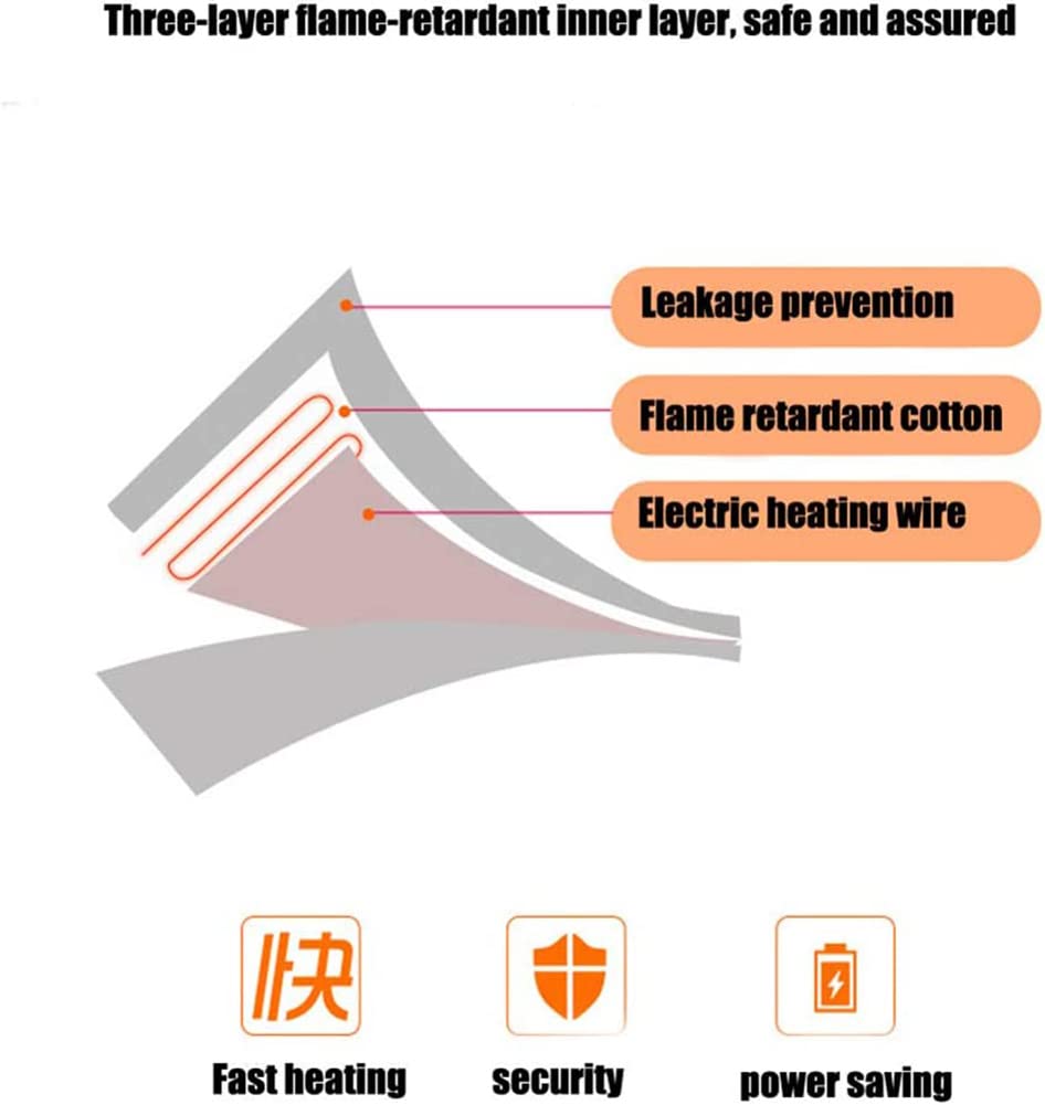 Cinturón de Adelgazamiento vibratorio eléctrico, Sauna de Calor Herramientas de cinturón Caliente 360 °, Ensanchamiento, Aliviar el Dolor de Cintura del Vientre, Quemador de Grasa Pérdida de Peso Mas