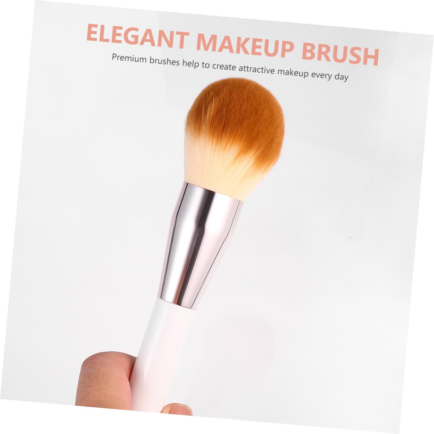 Ipetboom 3pezzi Pennello Per Fondotinta e Fard Con Setole Sintetiche Morbide Strumento Makeup Per Donne Per Creare Un Aspetto Naturale e Uniforme