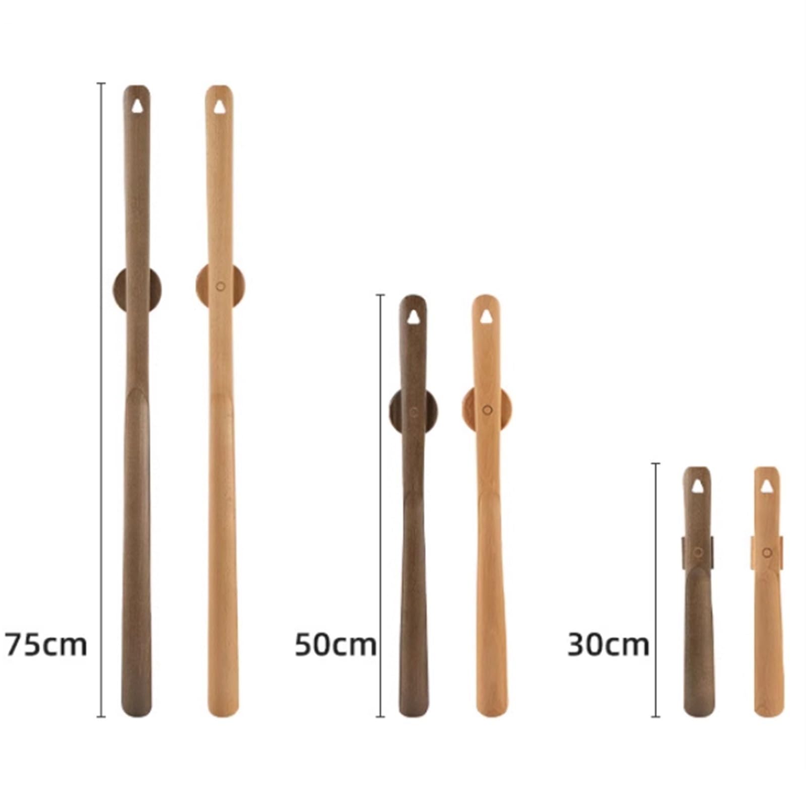 Cucharas para calzarse los zapatos, Calzador largo, resistente y fácil de usar, for hombres y mujeres, for viajes.