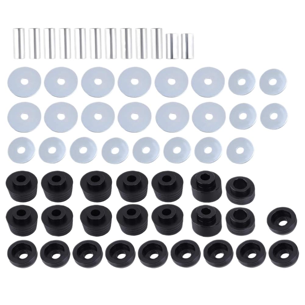 Body Mount Bushing Set Compatible with Bonneville Catalina Lemans Tempest 1980 1981 1982 1983 1984 1985 1986 1987 1988